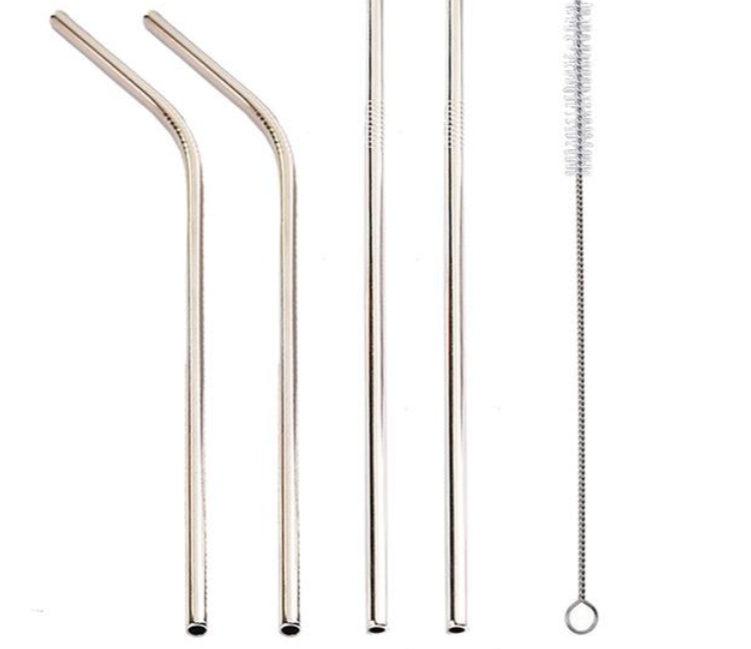 Stainless Steel Straw Set – Durable, Stylish, and Eco-Friendly