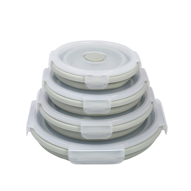 Round Silicone Lunch Bowl – Modern Simplicity Meets Everyday Utility