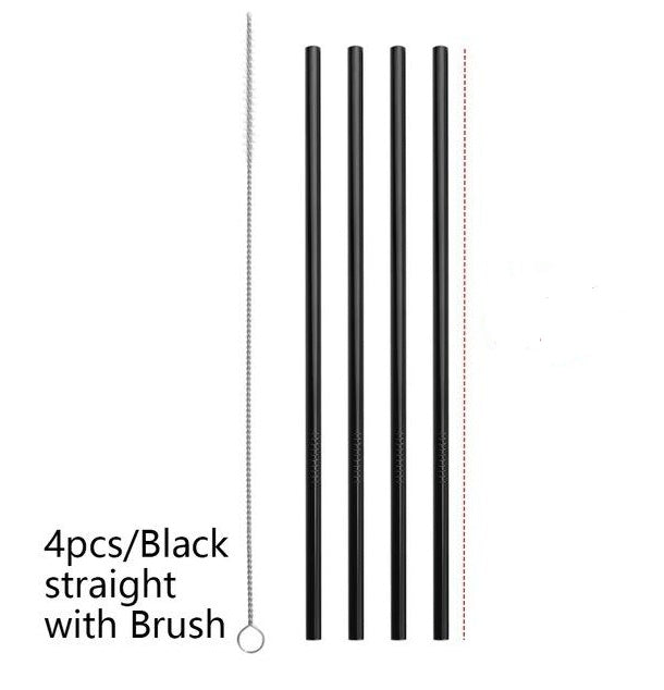 Stainless Steel Straw Set – Durable, Stylish, and Eco-Friendly