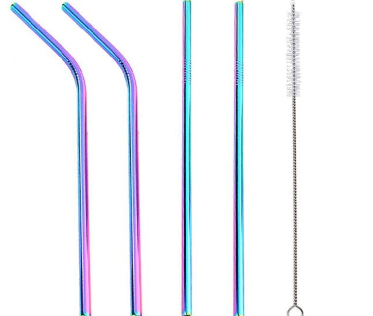 Stainless Steel Straw Set – Durable, Stylish, and Eco-Friendly