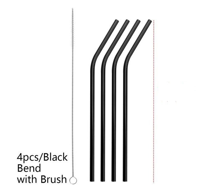 Stainless Steel Straw Set – Durable, Stylish, and Eco-Friendly
