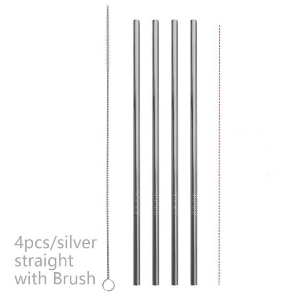 Stainless Steel Straw Set – Durable, Stylish, and Eco-Friendly