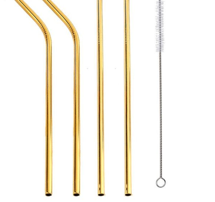 Stainless Steel Straw Set – Durable, Stylish, and Eco-Friendly