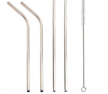 Stainless Steel Straw Set – Durable, Stylish, and Eco-Friendly