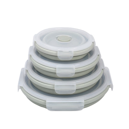 Round Silicone Lunch Bowl – Modern Simplicity Meets Everyday Utility