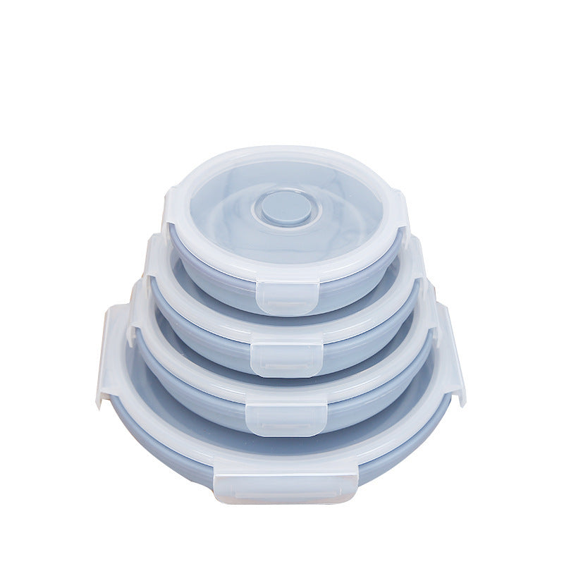 Round Silicone Lunch Bowl – Modern Simplicity Meets Everyday Utility