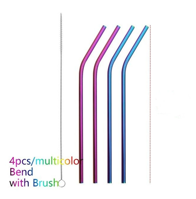 Stainless Steel Straw Set – Durable, Stylish, and Eco-Friendly