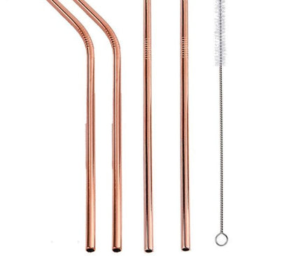 Stainless Steel Straw Set – Durable, Stylish, and Eco-Friendly