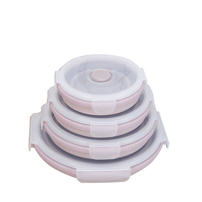 Round Silicone Lunch Bowl – Modern Simplicity Meets Everyday Utility
