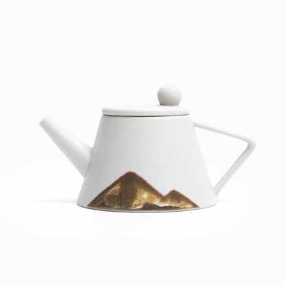 Retro Black Ceramic Teapot – Timeless Elegance in Every Pour